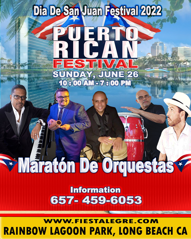 Dia De San Juan Festival Tickets At Door Only Fiestalegre Promotions Inc